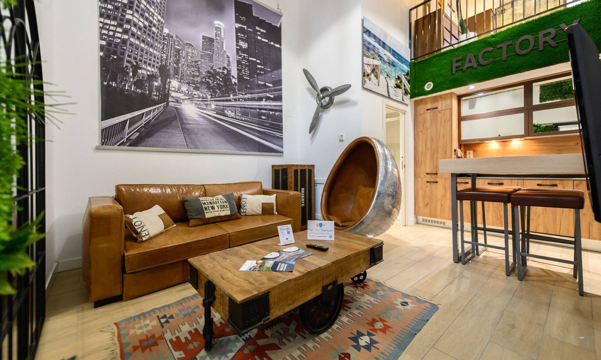 Barajas Apartment | (ALG310B) Spacious and modern loft with private terrace