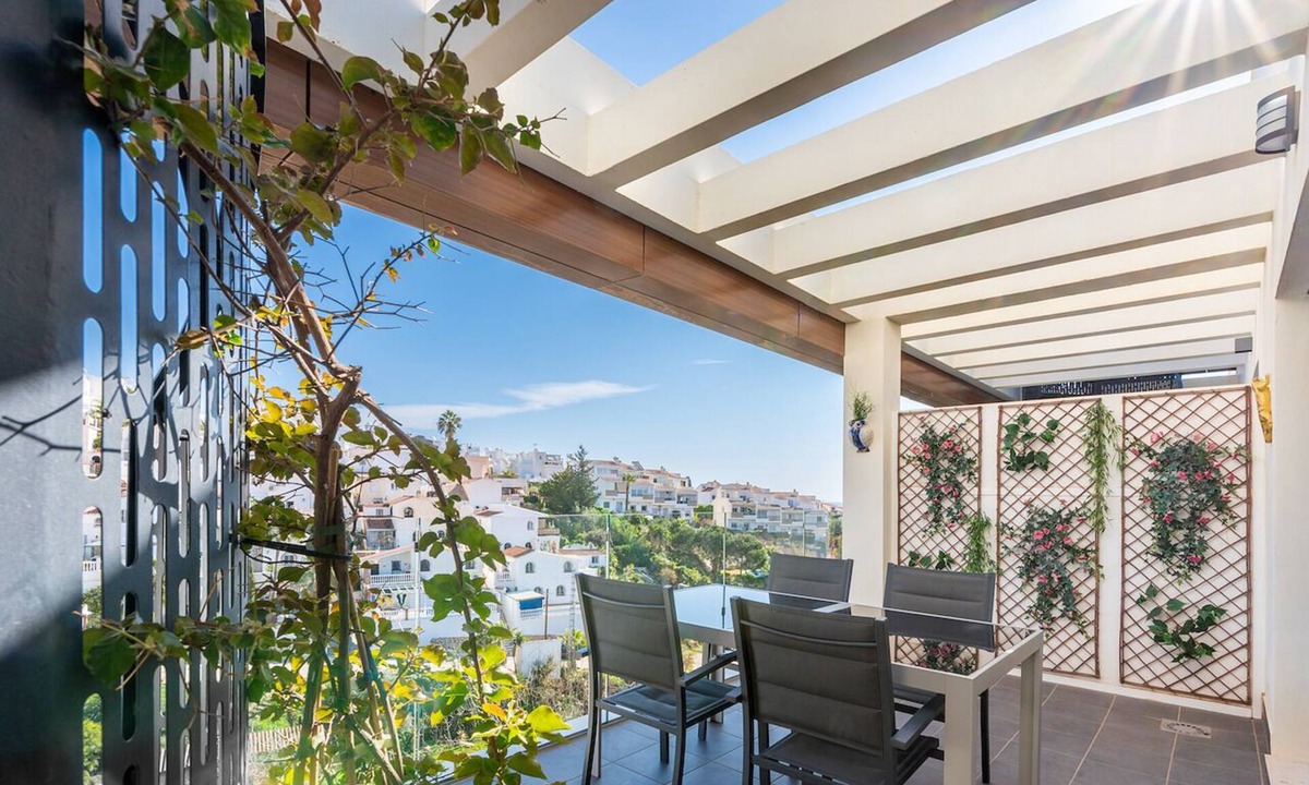 Benajarafe Apartment | Cozy Penthouse Benajarafe with roof terrace at walking distance of beach