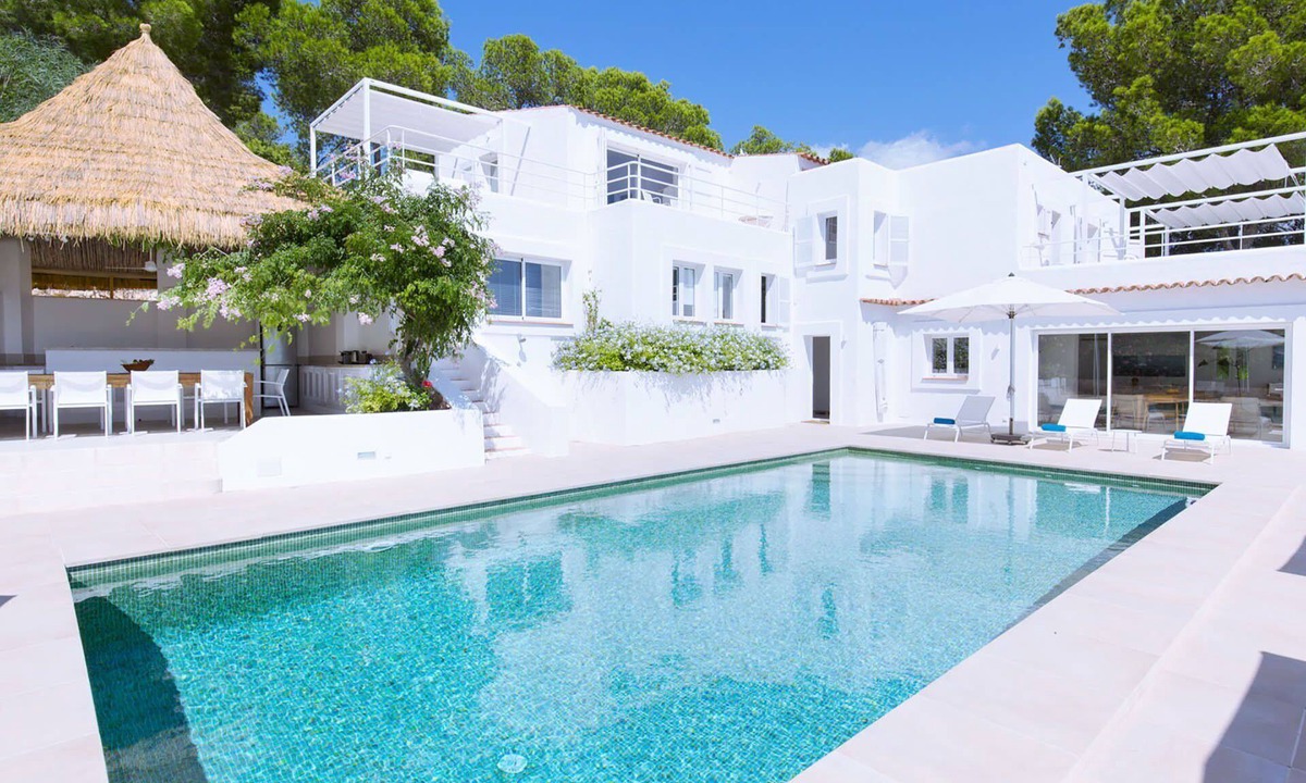 Sant Josep de sa Talaia Villa | My Rental Homes - Villa Jules with private pool, sea view and garden
