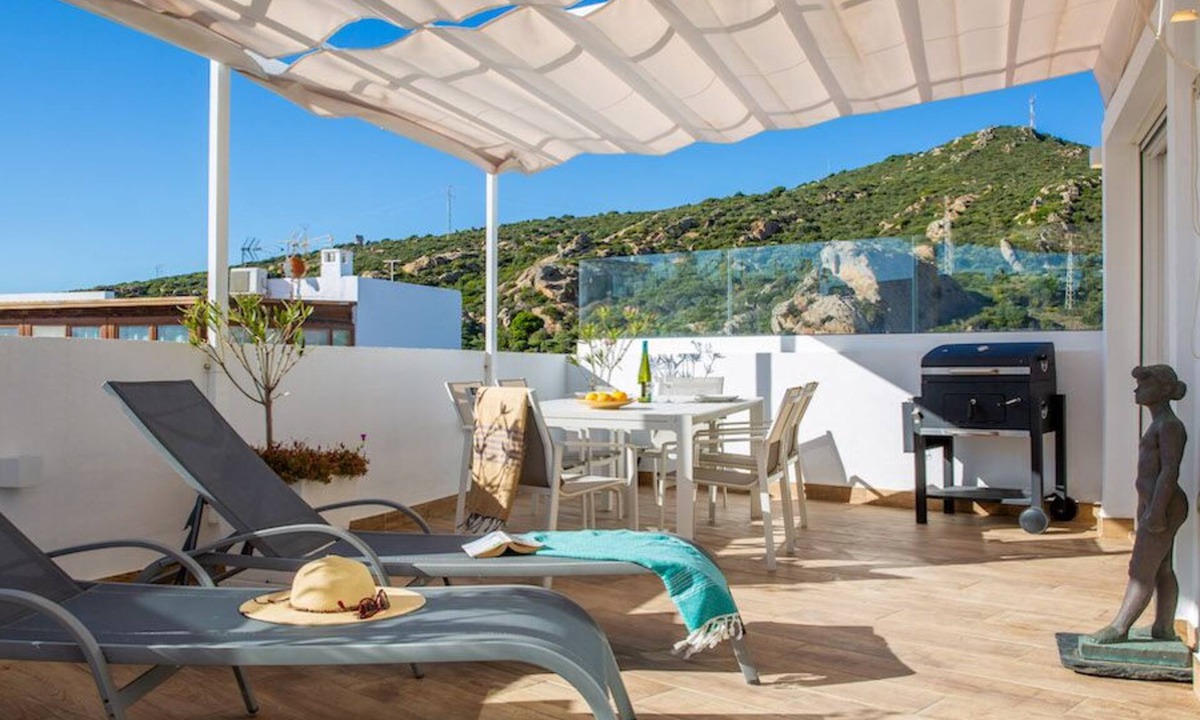 Zahara de los Atunes Apartment | Very nice apartment with 30 sqm terrace and ocean view – perfect location!