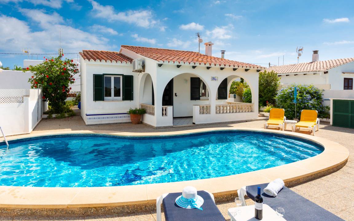 Alayor Villa | Villa Emilio: Large Private Pool, Walk to Beach, WiFi, Car Not Required
