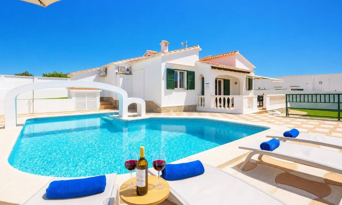 Cala en Porter Villa | Villa Eugenia Large Private Pool, A/C, WiFi