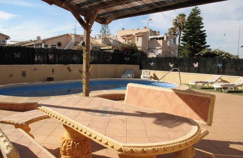 Playa Flamenca House | 2 Bed 2 Bath Townhouse, Private Pool, Amenities, Sun & Beach