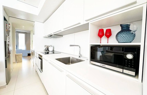 Talamanca Apartment | 2-Bedroom Pool View Apartment at Edward Marina Botafoc, Ibiza