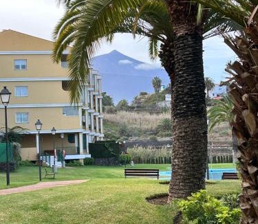 La Quinta Apartment | Acogedor vistas piscina y Teide