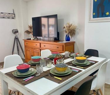 Santa Pola Apartment | Alma de Lisa - 1 min Playa - 3 Hab - Balcón - 1 min Beach