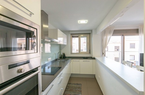 Colonia Sant Jordi Apartment | Apartment 'Cala Gaviota' with Sea Views, Wi-Fi, and Air Conditioning