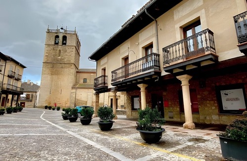 Riaza House | Apartment on Riaza’s Plaza Mayor with Balcony and Church Views