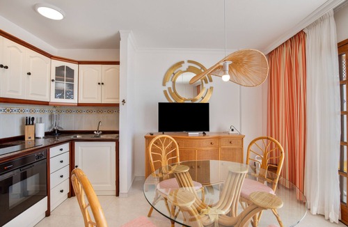 Puerto Naos Apartment | Apartment 'Playa Delphin 202' with Sea View, Balcony and Wi-Fi