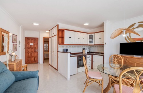 Puerto Naos Apartment | Apartment 'Playa Delphin 106' with Sea View, Balcony and Wi-Fi