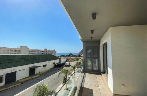 El Morche Apartment | Apartment "Sunrise Panorama" with Sea View, Pool, Wi-Fi, Balcony & Terrace