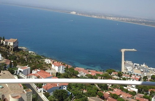 Almadraba-Canyelles House | Appt in villa panoramic sea view 180 °, clim., Swimming pool