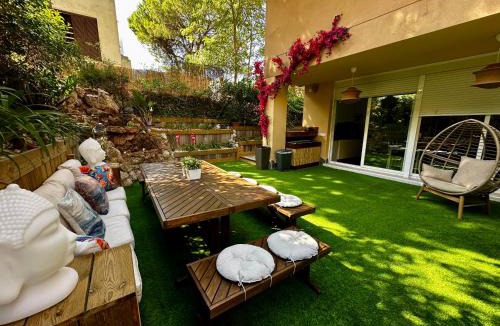 Los Canos de Meca Apartment | BASTINAZO ALOHADREAM - PREMIUM - Dúplex Lujo Recién Reformado con Jardín, Piscina, Parking, Aire Acondicionado - Los Caños de Meca - 50m playa