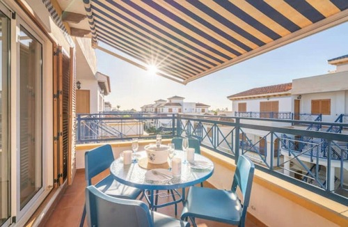 Vera Beach Apartment | Beachfront flat: King bed, pool, parking, heated