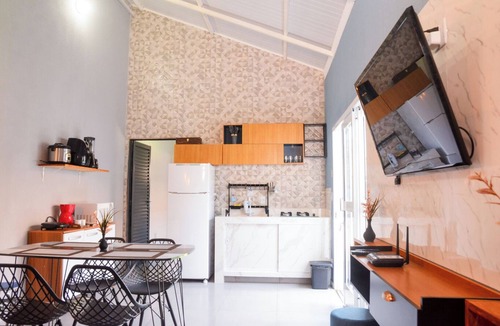 Olimpia House | Casa com Garagem Ar e Churrasqueira perto Thermas