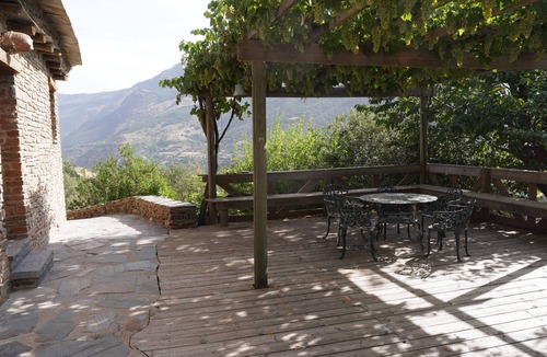 Busquistar Cottage | Country cottage for 4 with large swimming pool in Sierra Nevada National park.