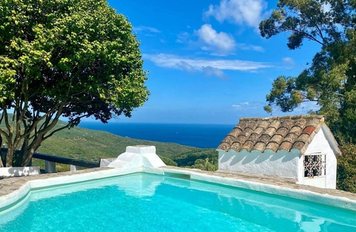 El Bujeo House | Country House 'Cortijo Cantarranas - Tarifa' with Sea View, Private Pool and Wi-Fi