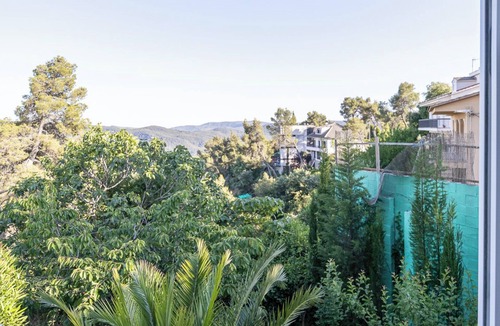 Corbera De Llobregat Apartment | Cozy, new, detached apartment with a pool, BBQ, and views of Barcelona