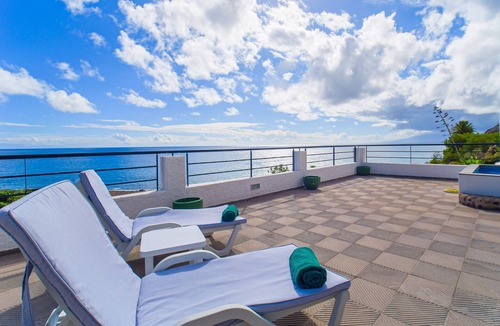 Santa Cruz de Tenerife Villa | GUACIMARA - Spectacular views, private heated pool, sauna, natural beach, relax.