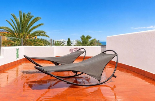 Playa Macenas House | Gorgeous home in Mojacar with private swimming pool, can be inside or outside