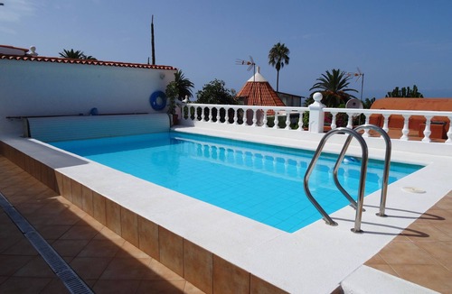 La Victoria de Acentejo House | Holiday house with heated, private pool (> 26 °) and sea view for 1-6 persons