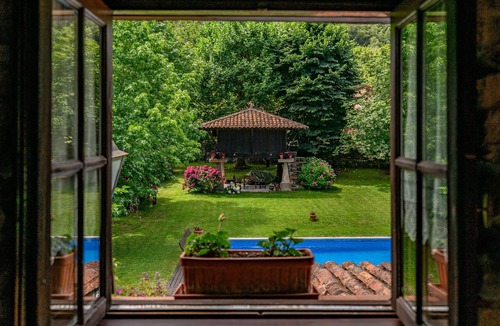 Pando House | La Casa De Torre—Charming House with Pool in Ribadesella
