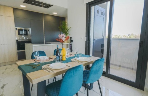 Flamenca Beach Apartment | Luxury Apartment with Pool and Sea Views in Punta Prima