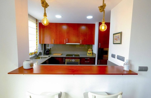 Bonmont Terres Noves Apartment | Nice apartment for 4 guests with A/C, pool, WIFI, TV and patio