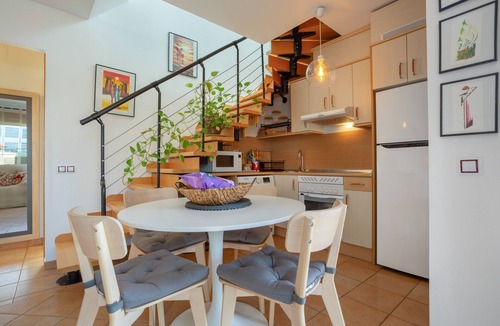La Oliva House | Origo Mare – Lajares – Holiday Home 'Vanilla Ocean' with Sea View, Shared Pool & Wi-Fi