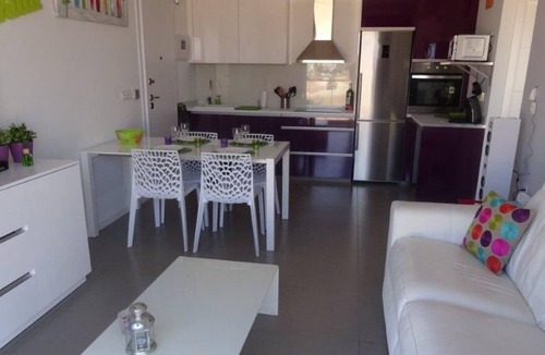Torre de la Horadada Apartment | Pilar De La Horadada: Sea view New Apartment 2 bedrooms with private solarium - beach 50 meters and pool in the residence