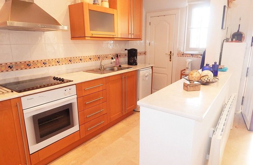 Villamartin House | Prime location for Villamatin Plaza, front terrace overlooks communal pool