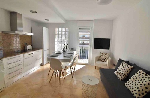 Calella Apartment | Sea view charming apartment with private parking. Enjoy it!