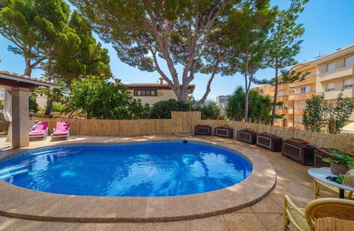 Cala Lliteres House | Stunning private villa for 11 guests with WIFI, private pool, A/C, TV and terrace