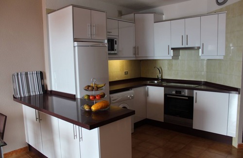 Santiago del Teide Apartment | Tenerife, La Arena Beach 300 m away, free Wi-Fi, community pool