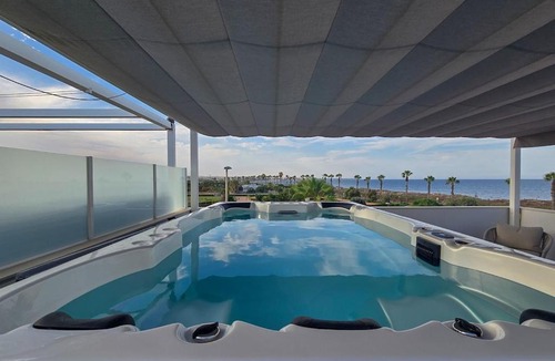 Pilar de la Horadada Villa | Villa Antonio, Private Jacuzzi, Holiday, 3 BR, 100m to the Beach