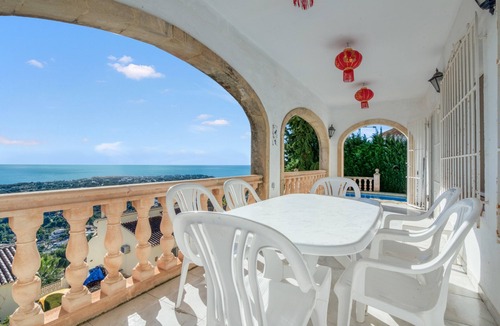 Benimarco Villa | Villa 'Gaga Moraira' with Sea Views, Wi-Fi, and Air Conditioning