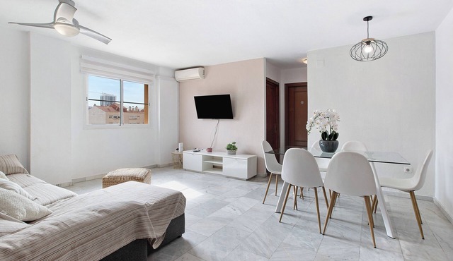 Apartment 'Atico Duplex in Malaga' with Mountain Views, Private Terrace and Wi-Fi