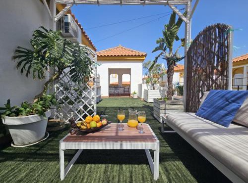 Atico con gran terraza y barbacoa en Zahara