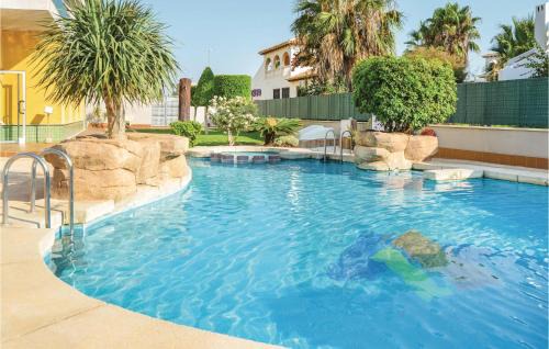 Beach Front Apartment In Orihuela Costa With Wifi