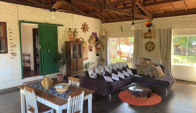 Charming and rustic house with a heated pool and hot tub!
