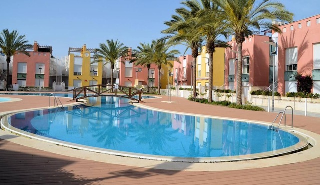 DUPLEX with JACUZZI facing the sea VERA PLAYA "Villa Borsalino"
