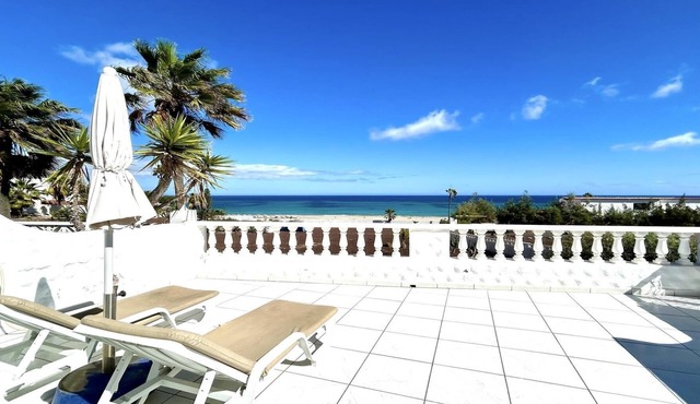 on the beachfront with unique views