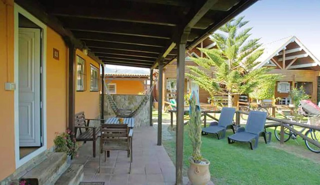 Homerez - Bungalow 3 km from the beach for 4 pers. with garden in Tarifa