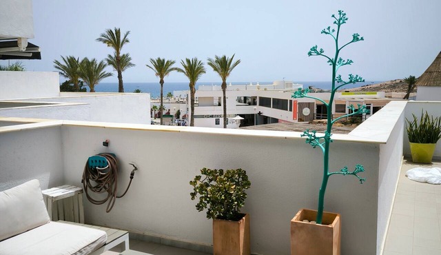 Modern Apartment with Pool, Large Terrace, and Sea Views in Las Negras