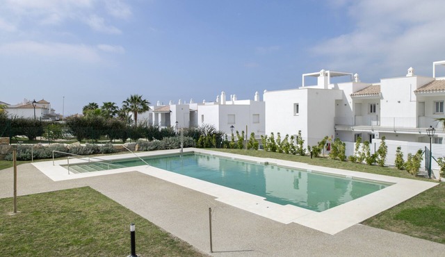 Modern Atlanterra Apartment with Shared Pool, Solar Panels, Battery & Backup