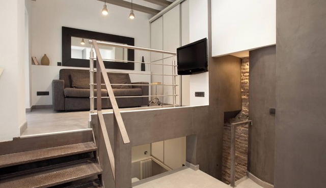Split-level apartment in Barceloneta near sea