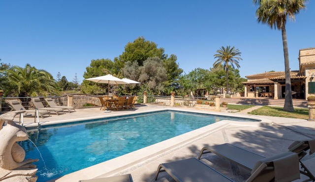 Villa with Private Pool and Stone Tower near Es Trenc, Colònia Sant Jordi