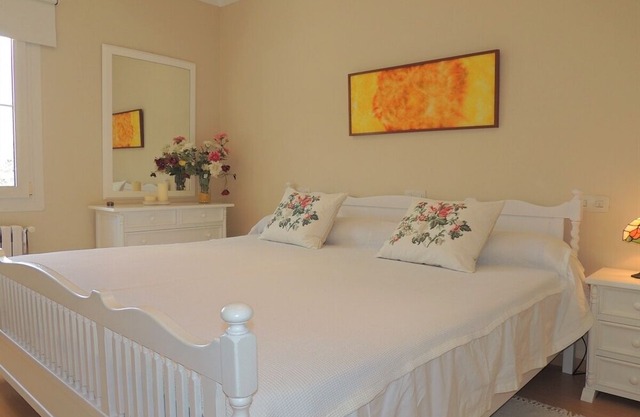 2 Beautiful Villas Offered Together with Communal Garden/Pool/Terrace only 200 m from the Beach!