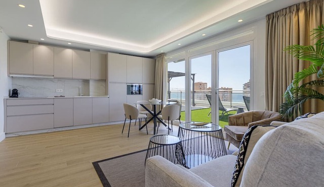 Penthouse Malagueta with Sea View