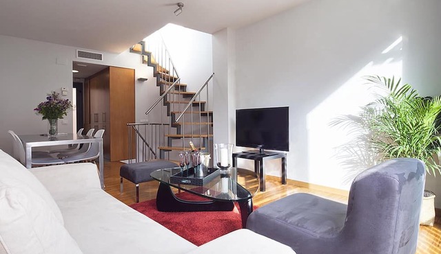 City Center Attic with a private terrace For 6 guests